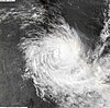 Zyklon Ului beim Landfall am 21. März