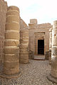 Säulensaal im Tempel von Deir el-Hagar