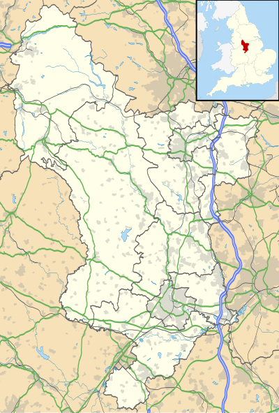 Monasteries in Derbyshire is located in Derbyshire