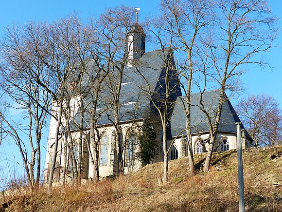 Dorfkirche Burkhardswalde, Klipphausen, 2015.