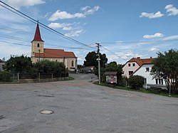 Skyline of Drahoňův Újezd