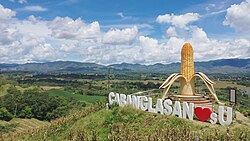 View of Ear of Corn Landmark in Cabanglasan, Bukidnon