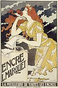 Encre L. Marquet (1892), de Eugène Grasset, Museo de Arte del Condado de Los Ángeles