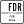 FDR Drive Shield free.svg