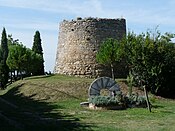 Reste der ehemaligen Windmühle