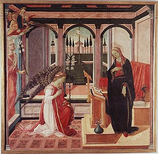 Filippino Lippi, Annonciation.