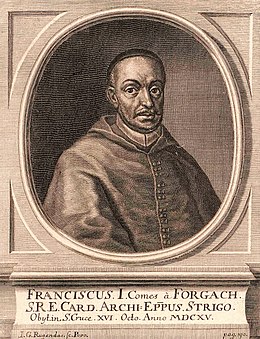 Jeremias Gottlob Rugendas Kardinal Frančišek Forgač