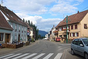 Rue principale à Fouchy