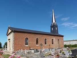 The church in Saint-Gervais-des-Sablons