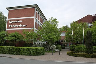 Gymnasium St. Christophorus – Haupteingang