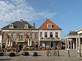 Heusden, view to a street: the Vismarkt