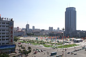 Panorama grada s Glavnim trgom