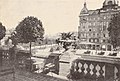 Ausblick von der Terrasse des Hotel Métropole, ca. 1912