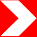 Chevron maker (red singular)