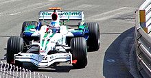 Photographie de Jenson Button au Grand Prix de Monaco 2008