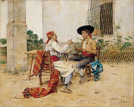 Doi locuitori din Valencia Huerta⁠(d) (sfârșitul anilor 1880)