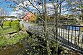 Balkenbrücke über das Schwosdorfer Wasser