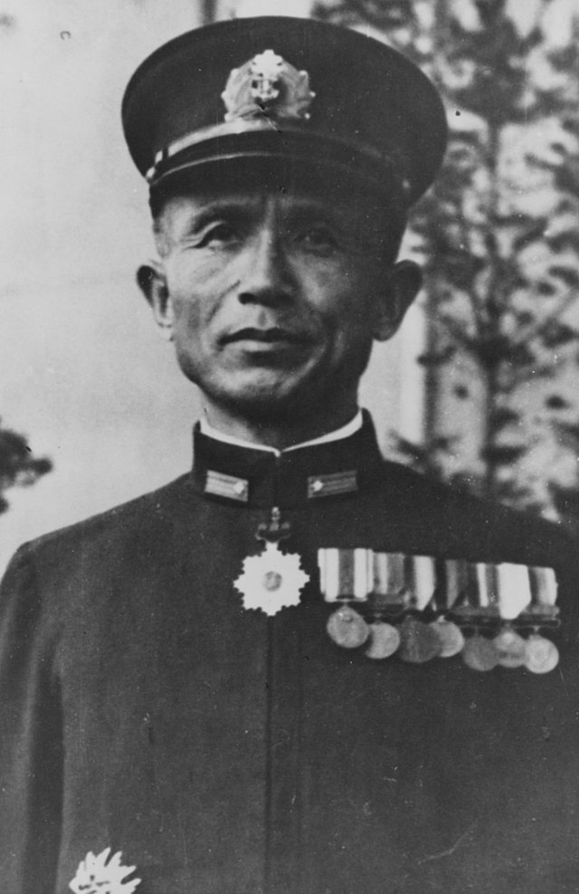 Sadamichi Kajioka, commander of the convoy