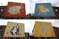 Kunst, dans, het gezin, arbeid, Groningen