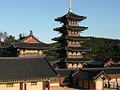 Rekonstruksi Istana Baekje.