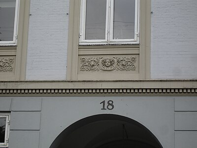 Detail from the facade.