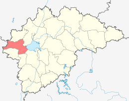 Šimskij rajon – Mappa