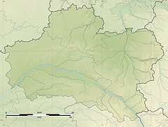 Mapa lokalizacyjna Loiret