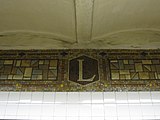 Lorimer Street "L" mosaic