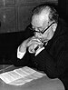 Мигель Анхель Астуриас, лауреат Нобелевской премии по литературе 1967 года, в студии ЮНЕСКО. Jpg