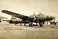 Машина ТБАЭ №74 на военном аэродроме Мацумото (1945 г.)