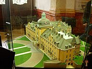 Maquette van het slot Bückeburg