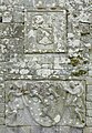 Armoiries de Guy le Lyonnais sur le mur du moulin