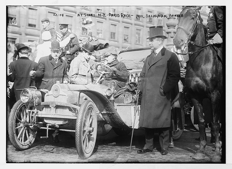 File:No Known Restrictions New York - Paris race drivers from the Bain Collection, 1908 (LOC) (489345096).jpg