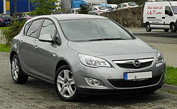 Opel Astra Fünftürer (2009–2012)