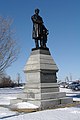 Jacques Cartierren estatua, Ottawako parlamentuko lorategian.