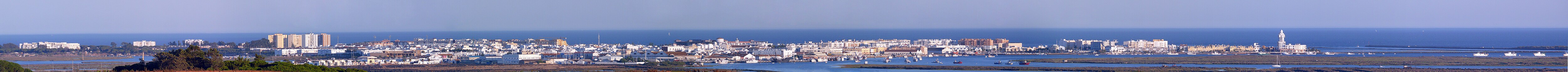 Isla Cristina ĉe la Costa Occidental de Huelva.