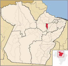 Localização de Oeiras do Pará