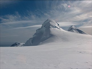 Blick vom Orpheus-Pass auf den Plíska Ridge