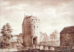 La Porte d'Anderlecht (fin XVIIIe siècle).