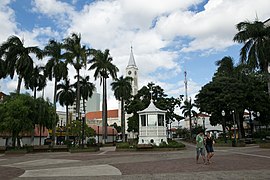 Praça Dr. Gama, marco central da cidade