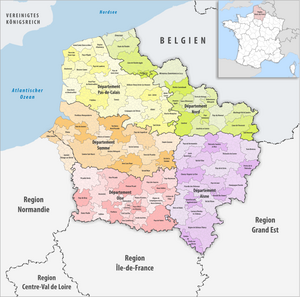 Gemeindeverbände in Hauts-de-France