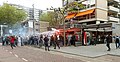 Rotterdam - le café Barclay à la rue Karel Doormanstraat, Feyenoord marque 1-0 contre Heracles