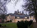 Neues Schloss vor der Burg Lobenstein