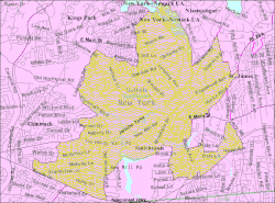 موقعیت اسمیت‌تاون (سی‌دی‌پی)، نیویورک در نقشه