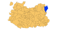 Situación del municipio de Socuéllamos en la provincia