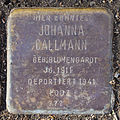 Stolperstein für Johanna Callmann (Eichendorffstraße 43)