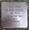 Stolperstein Emmerich Willibrordstraße 1 Clara Cussel