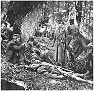 Војници 2. далм. бр. на Милинкладама (Скригин, 1943)