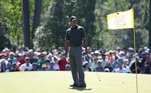 Woods at the 2006 Masters Tiger Woods Masters 2006.jpg