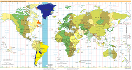 Localizzazione del fuso UTC−3